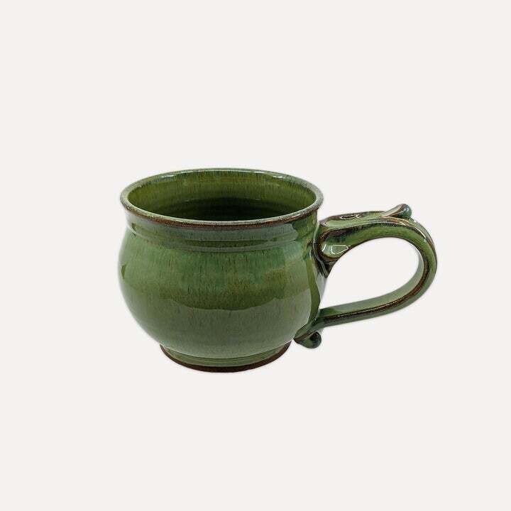 Pea Shoot Cafe au Lait Mug