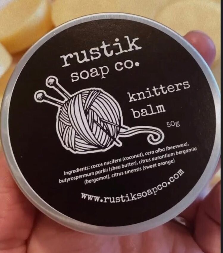Knitter's Balm- Rustik Soap Co.