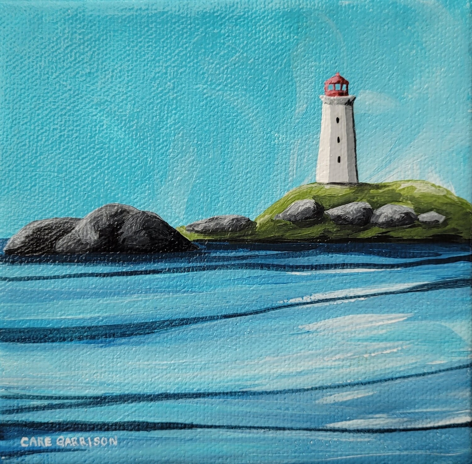 Lighthouse Painting B- Care Garrison