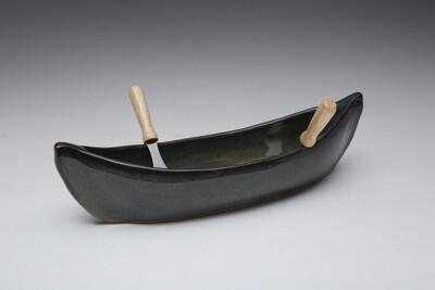 Sage Canoe Dip Pot- Maxwell