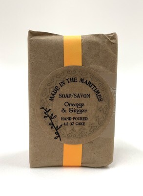 Made in the Maritimes Soap- Orange & Ginger