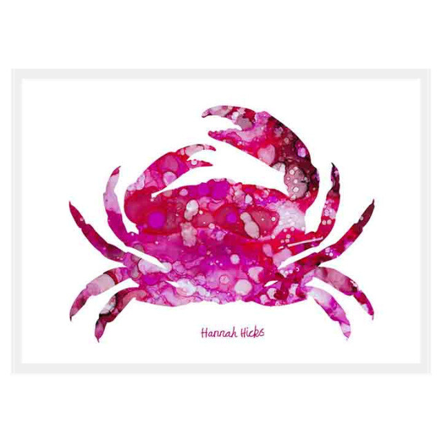 Crab Card- Hannah Hicks