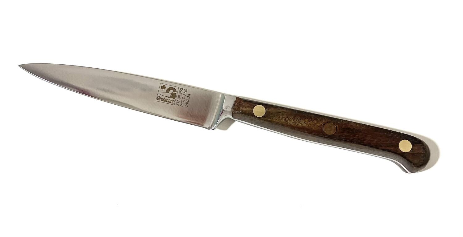 Rosewood Forged 4" Paring- Grohmann Knives 