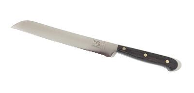 Rosewood Full Tang 8" Bread - Grohmann Knives