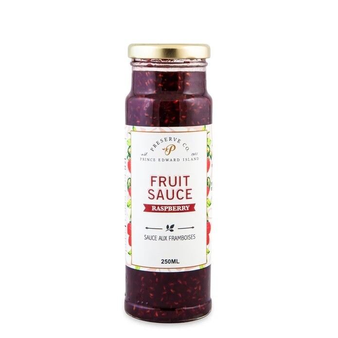 Raspberry Fruit Sauce 250ml, PEI