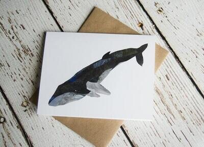 Humpback Whale Card - Angela Doak