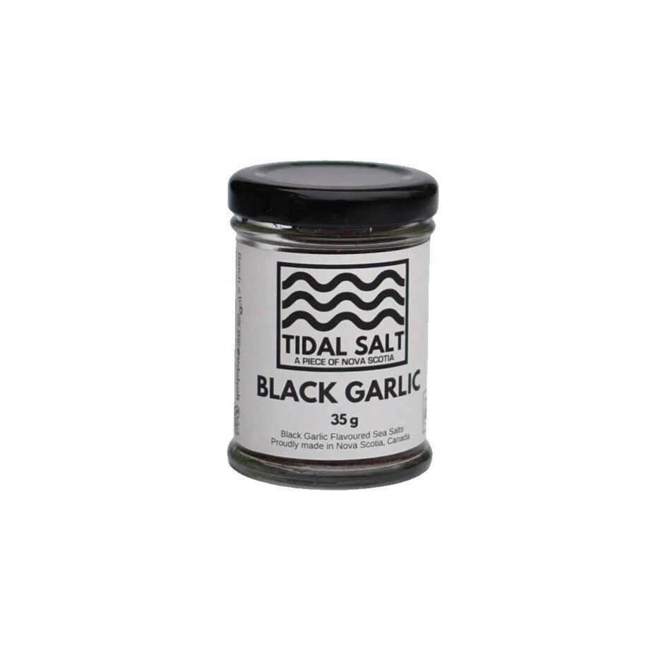 Black Garlic Flavoured Sea Salt