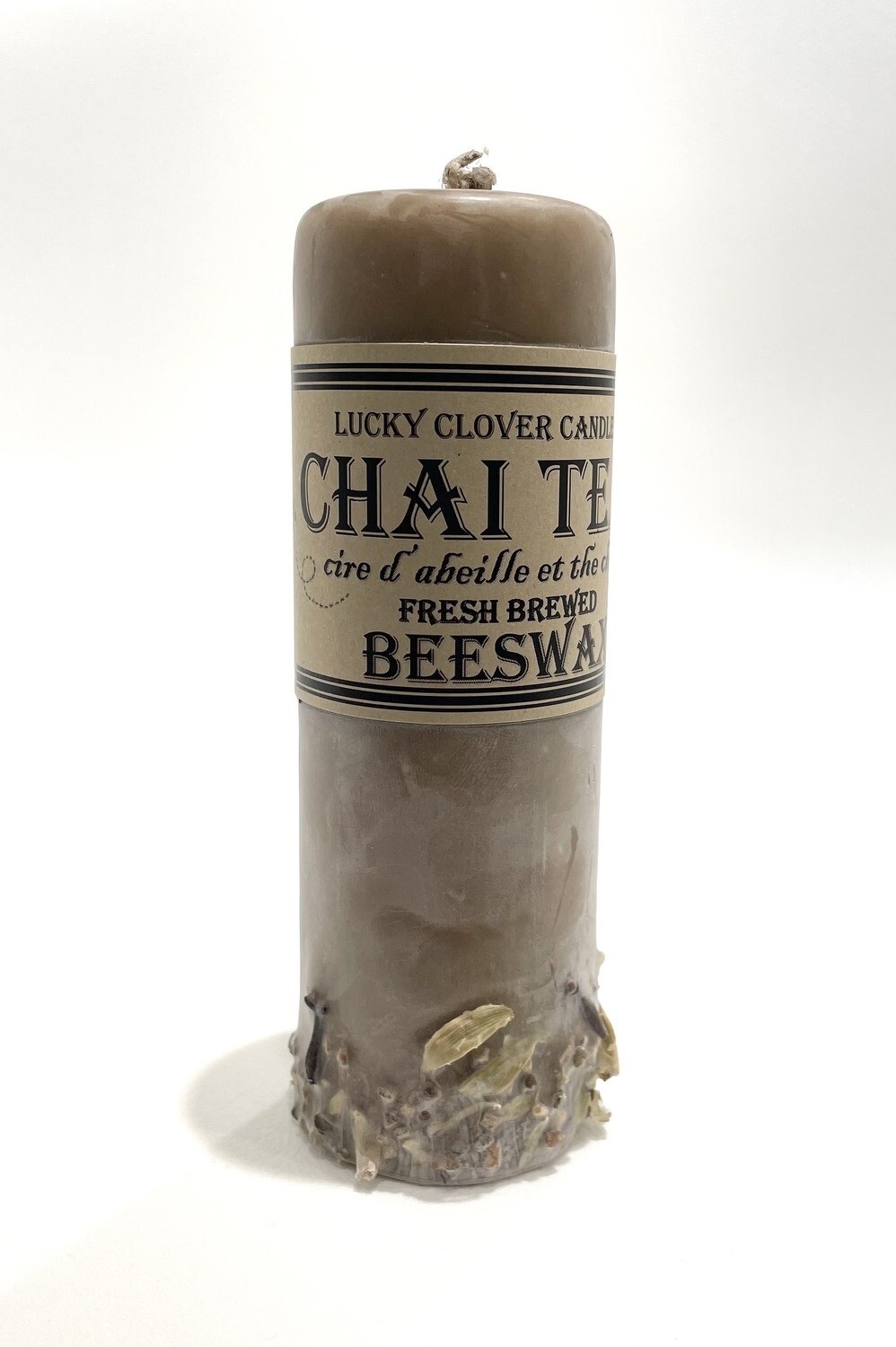 Chai Beeswax Candle 2x6