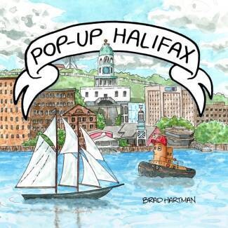 Pop-up Halifax Book, Brad Hartman