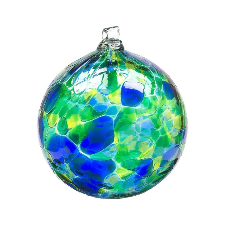 2" Oceania Calico Glass Ball