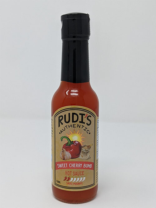 Sweet Cherry Bomb- Rudi's Hot Sauce