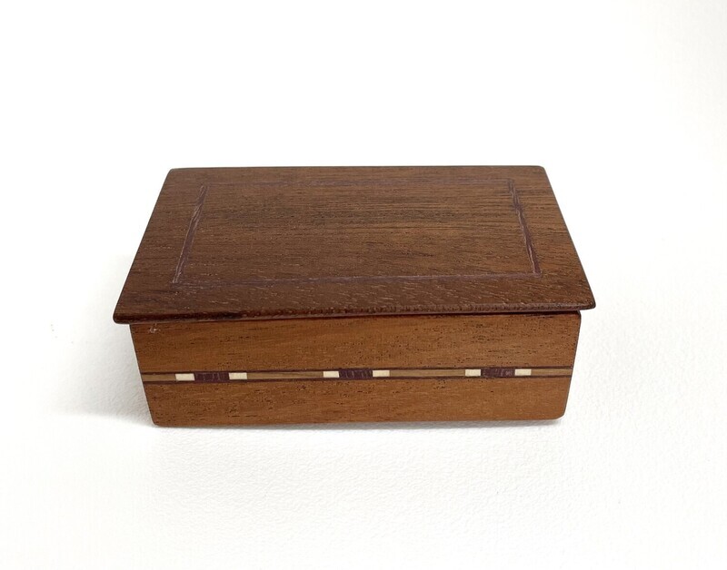 Small Mahogany Mini Box- Tam Flemming