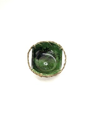 Green Smudge Bowl- Nancy Oakley