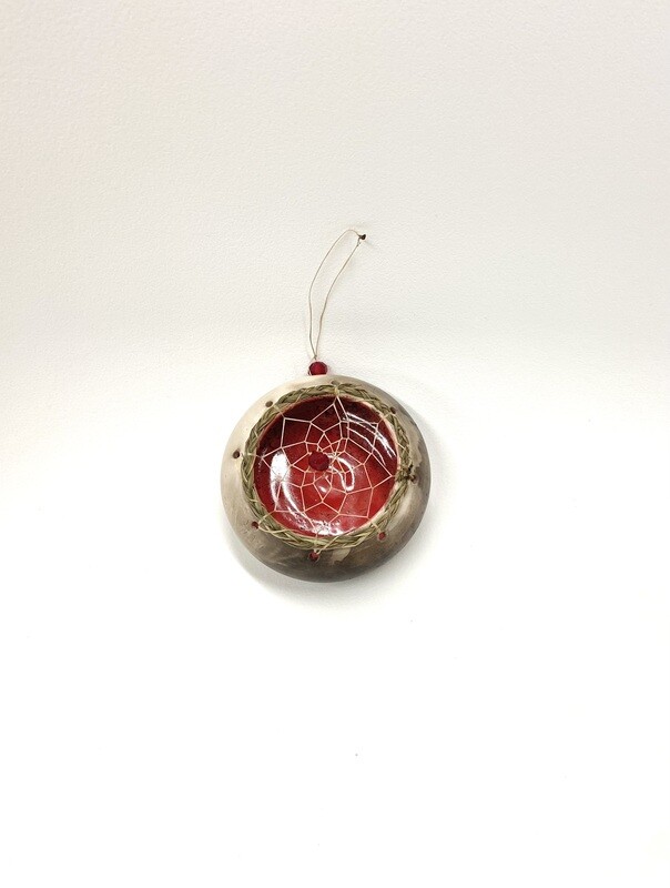 Red Dream Ornament- Nancy Oakley