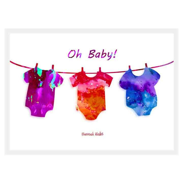 Oh Baby! Card- Hannah Hicks