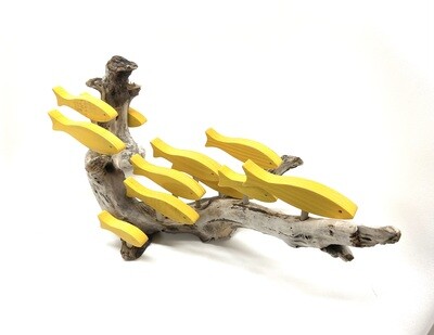 Yellow 11 Fish School - Jerry Walsh