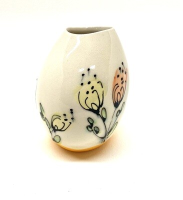 Pebble Floral Vase- Rachel de Conde