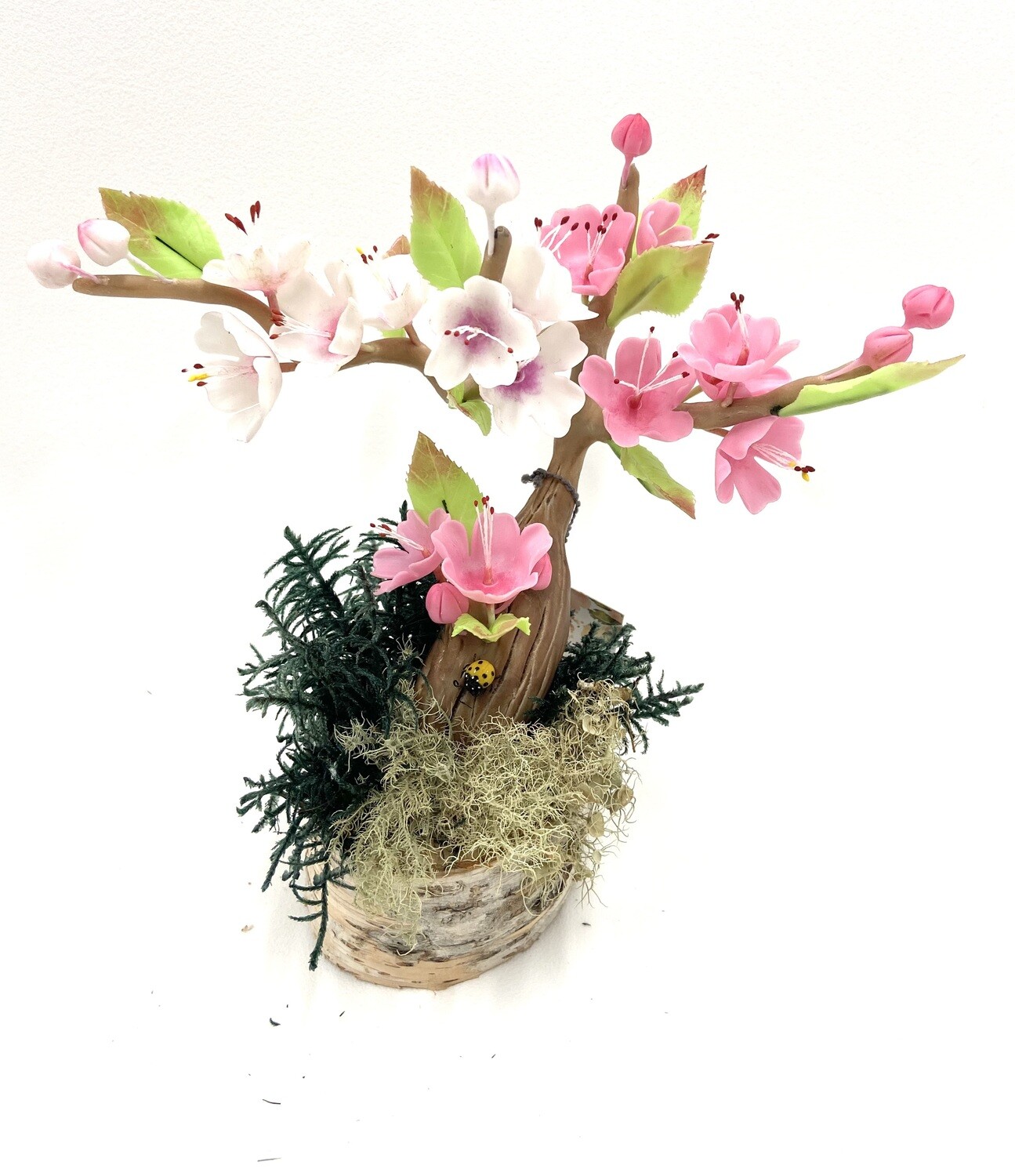 Japanese Clay Bonsai Blossom