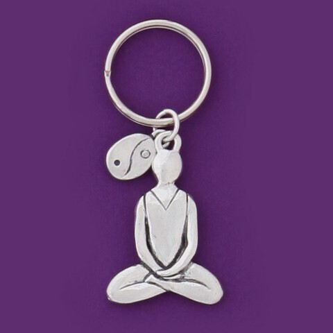 Yoga Keychain- Basic Spirit Yoga Keychain- Basic Spirit