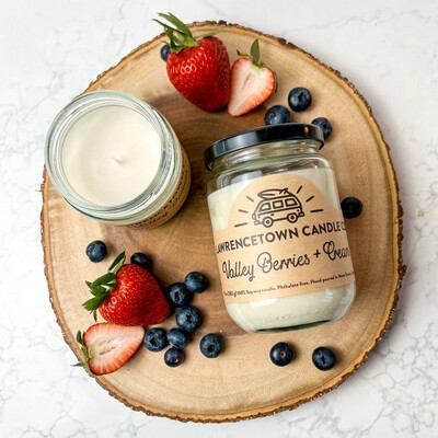 Valley Berries and Cream 10oz Candle