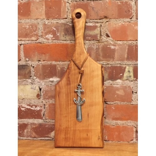 Small Serving Board with Anchor Pate Knife- Basic Spirit 