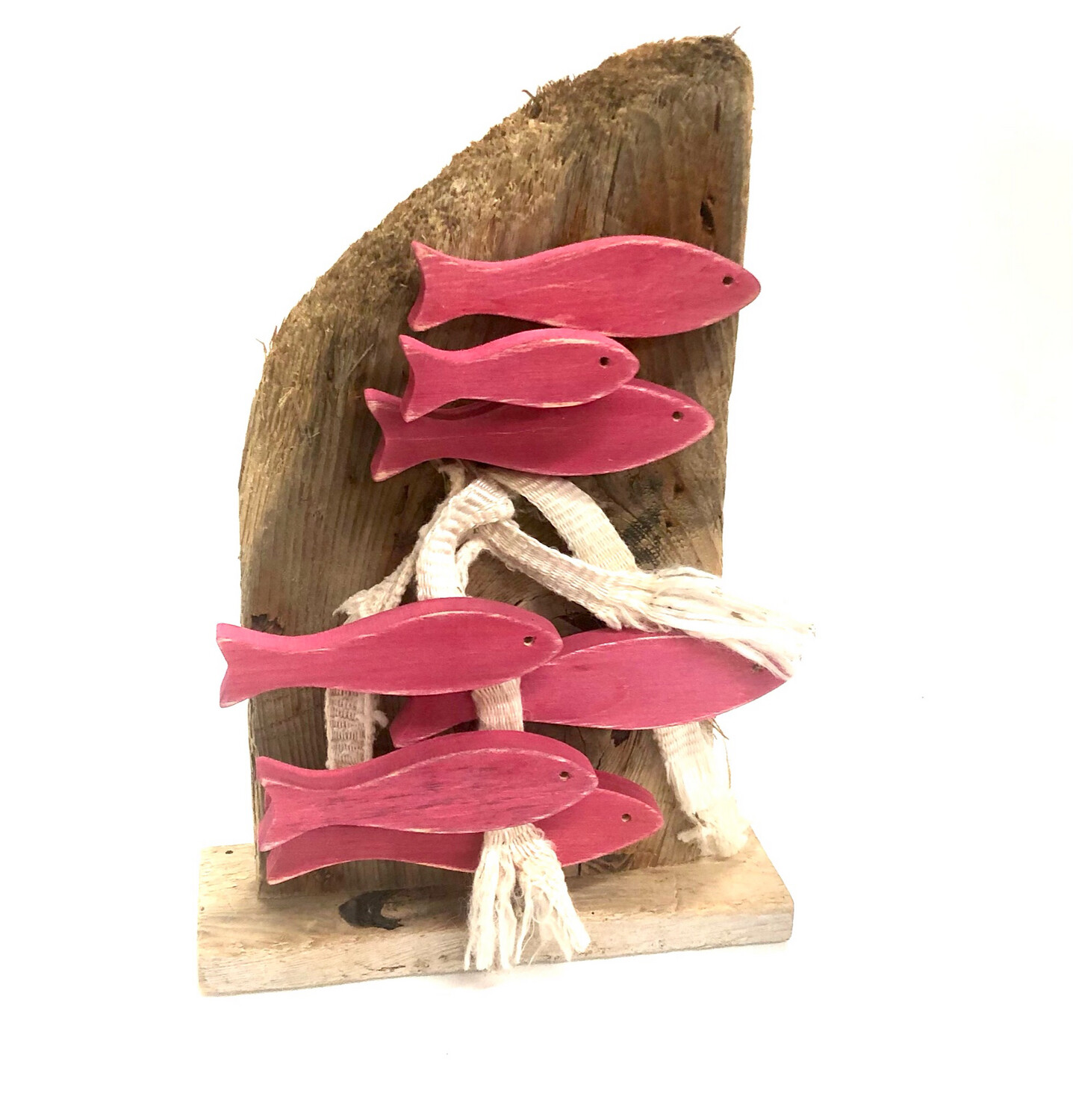 7 Pink Fish and Rope Tower - Jerry Walsh