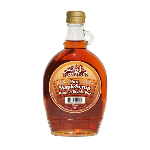 Maple Syrup 500ml Glass Jar