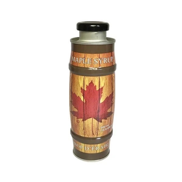Maple Syrup 500ml Barrel Can