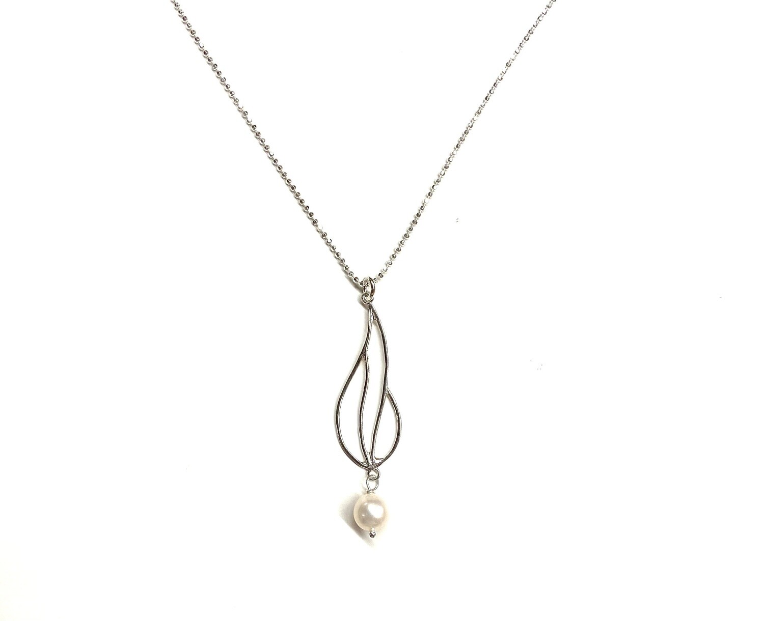 Dove Wing With Pearl Necklace- Shy Giraffe 