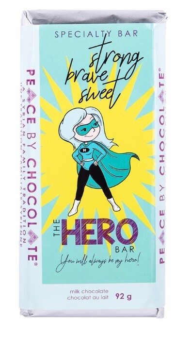 The Hero Milk Chocolate Bar- Peace by Chocolate
