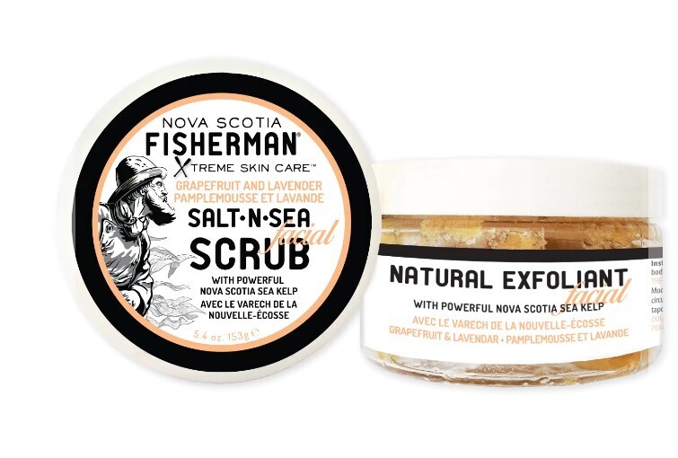 Grapefruit and Lavender Facial Scrub- NS Fisherman