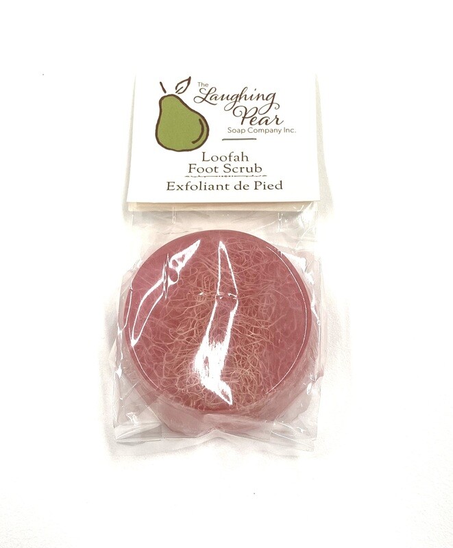 Watermelon Loofah Foot Scrub- Laughing Pear