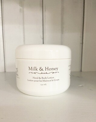 Large Lotion Milk and Honey- Laughing Pear
