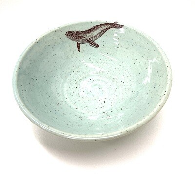 Small Whale Bowl- Seastar Pottery