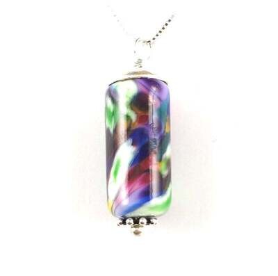 Stain Glass Small Pendant- Point of View Glass
