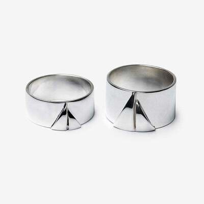 Sail Ring ss 12mm size 6.5- Constantine Designs 
