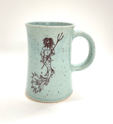 Merman Mug- Seastar Pottery Merman Mug- Seastar Pottery