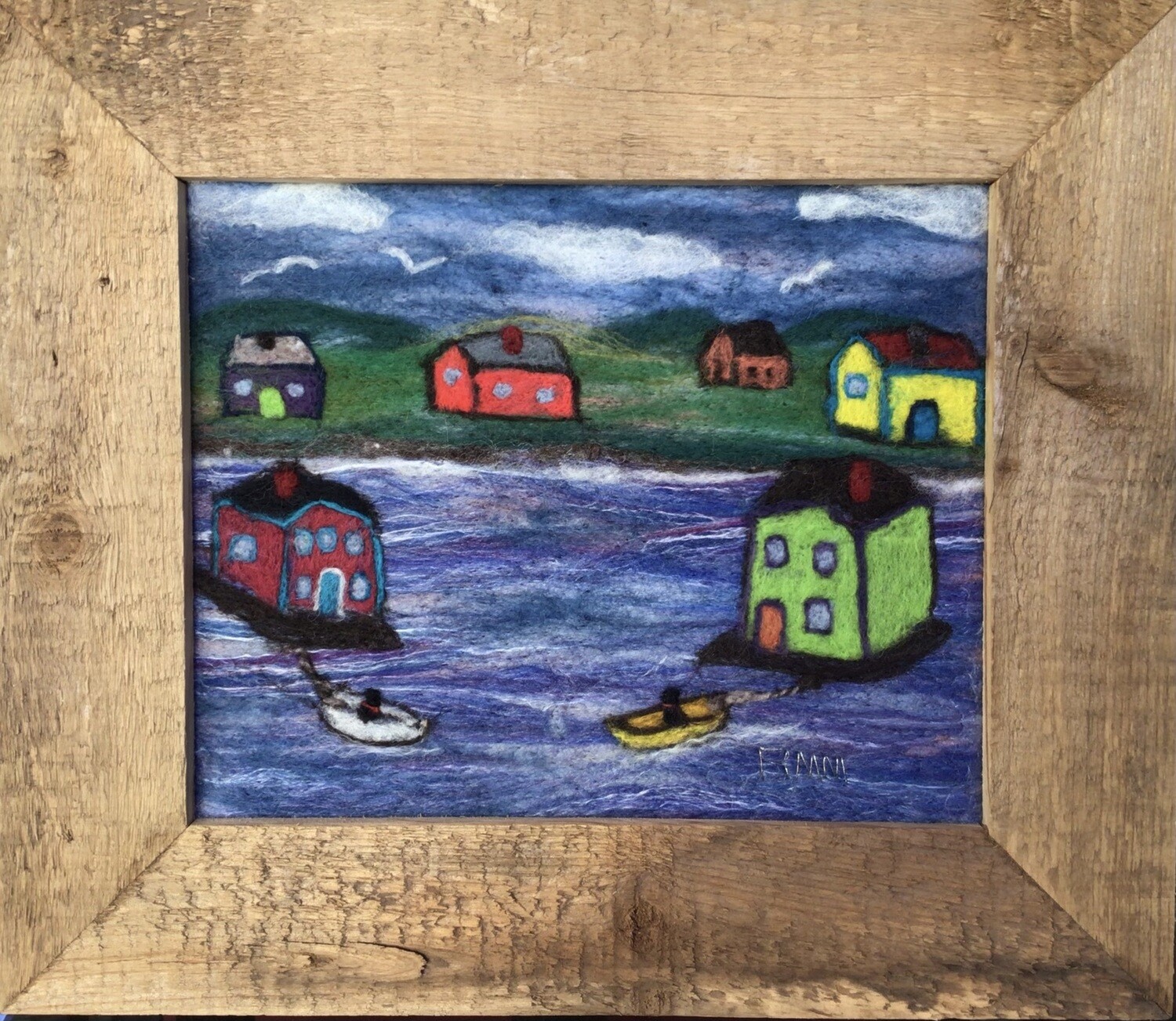 Resettlement, Needle Felting 
