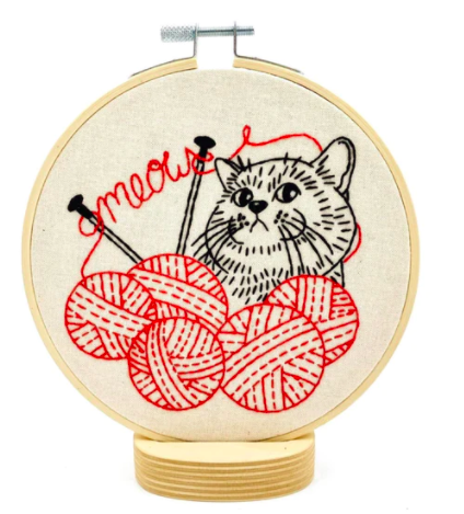 Knittin Kitten- Hook Line & Tinker