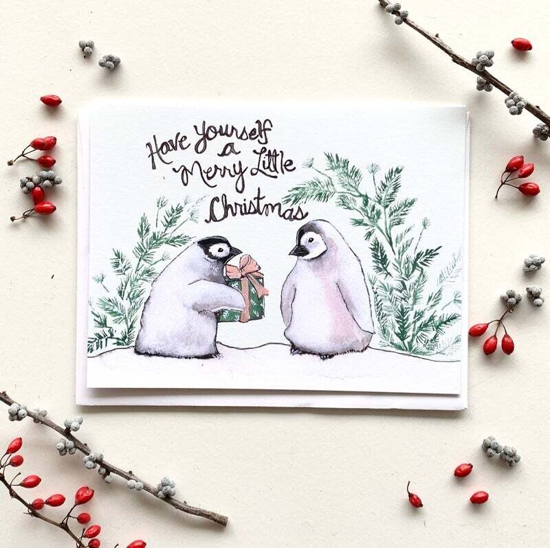 Have Yourself A Merry Little Christmas Card- Sarah Duggan