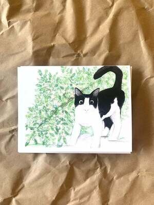Cat and Tree Card- Sarah Duggan 