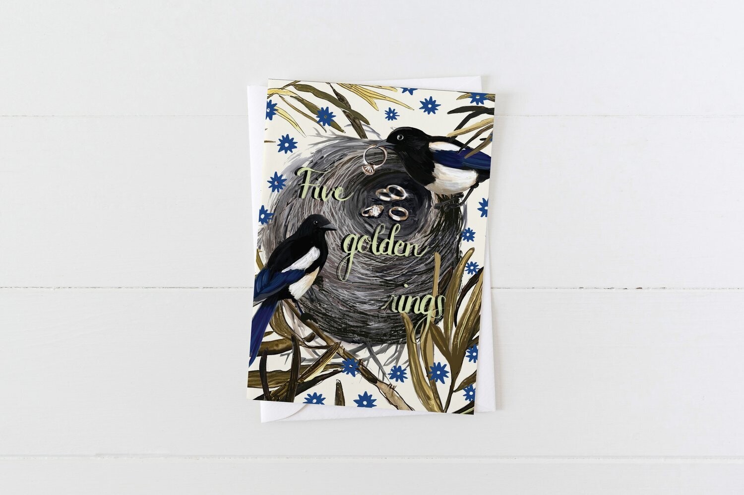 Five Golden Rings Card- Briana Corr Scott 