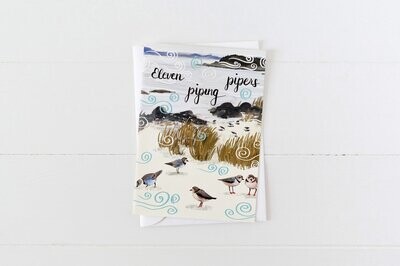 Eleven Piping Pipers Card- Briana Corr Scott