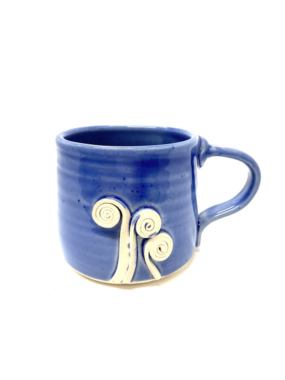 Dark Blue Fiddlehead Mug - GA 