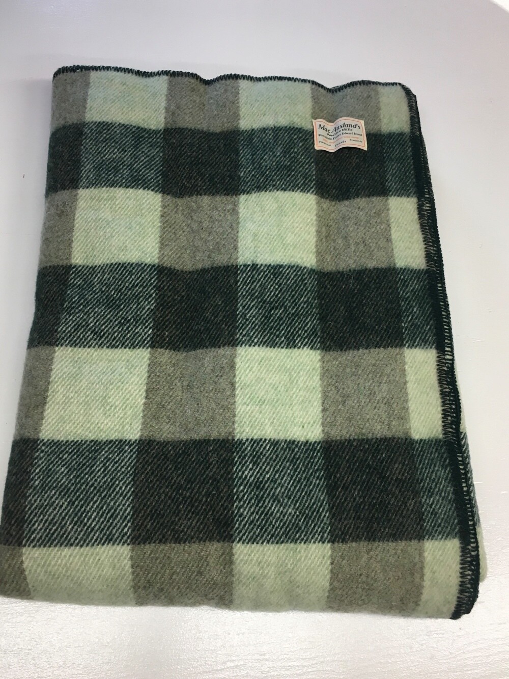 Forest with Green Tweed MacAusland&#39;s Throw Blanket 