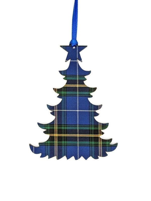 Nova Scotia Tartan Tree Ornament- Salt Air Collections