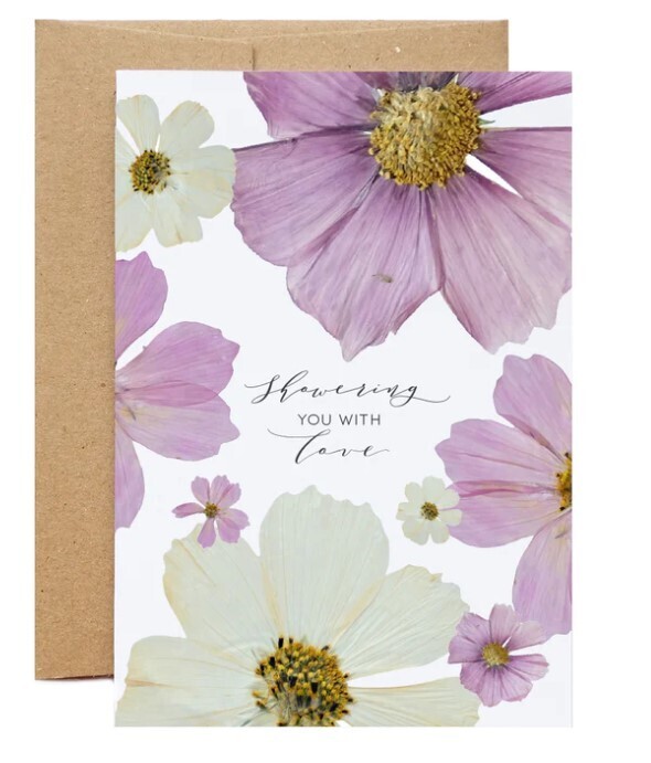 Showering You With Love Card- Seek & Bloom 