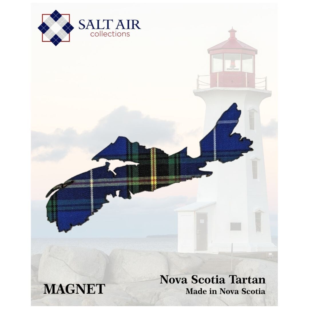 Nova Scotia Tartan Province Magnet- Salt Air Collections