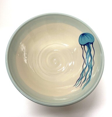 Jellyfish Medium Bowl- Seastar Pottery
