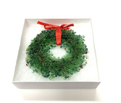 Glass Wreath Ornament- Brent Harding